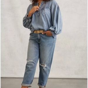 Anthropologie Pilcro and the Letterpress Blouse